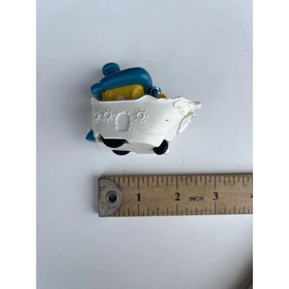 1993 Donald Duck Wind Up Boat Disney Toon Town Burger King Toy